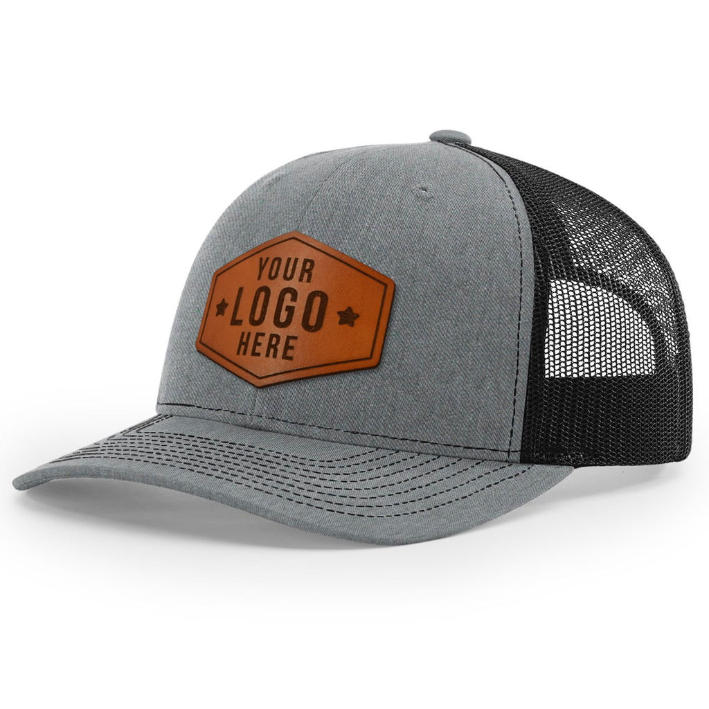 Richardson 112 Custom Leather Patch Trucker Hat – Zoni Wear