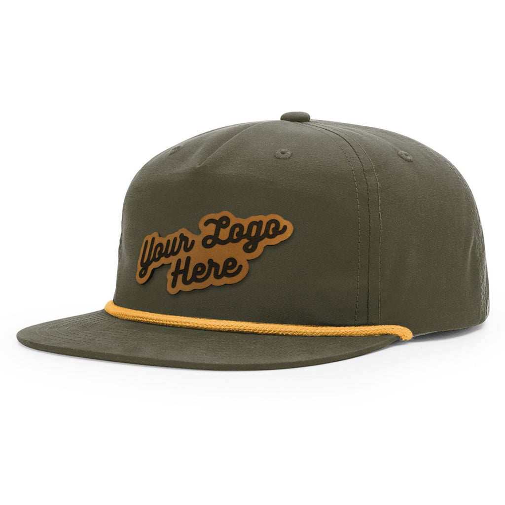 Custom Richardson 256 Umpqua Leather Patch Rope Hat – Zoni Wear