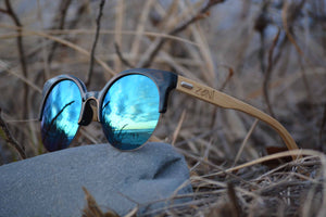Bamboo Sunglasses // MOON BEAM