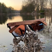 Walnut Wood Sunglasses // LAGOON
