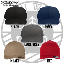 Yupoong Flexfit 5001 Custom Leather Patch Hat