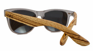zebra wood sunglasses
