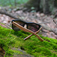 Zebra Wood Sunglasses // SHAKA