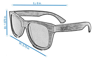 Ebony Wood Sunglasses // MARRAKESH