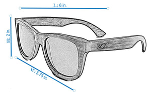 Zebra Wood Sunglasses // Canopy