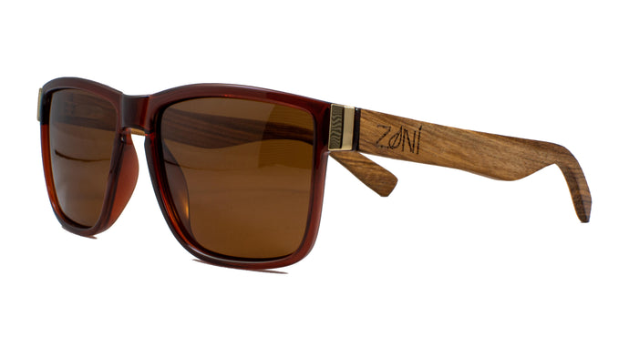 Zebra Wood Sunglasses // TRIBUTARY